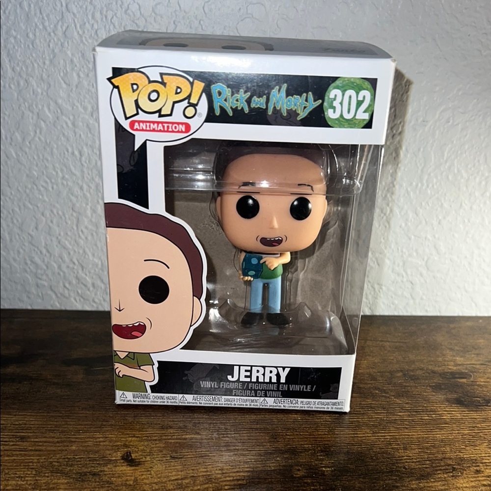 Funko Pop! Animation Rick and Morty Jerry Figure